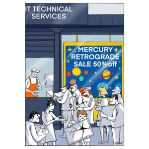 183 Cartoon Contest Turkey Mercury Retrograde