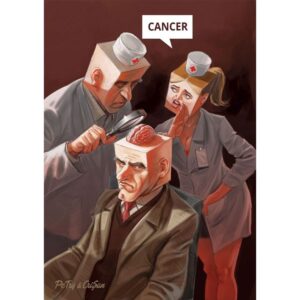 318 Cartoon Contest Petry And Crisan Romania Cancer