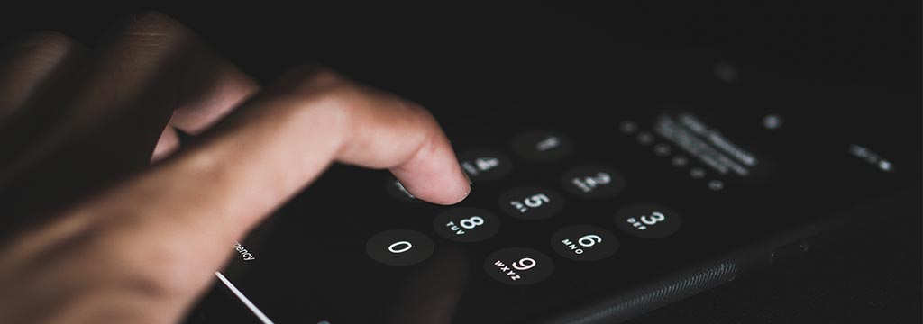 Mobile phishing attack