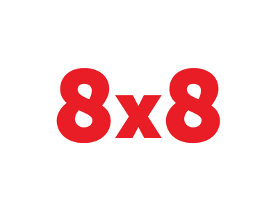 8X8 TechVertu IT support partner logo