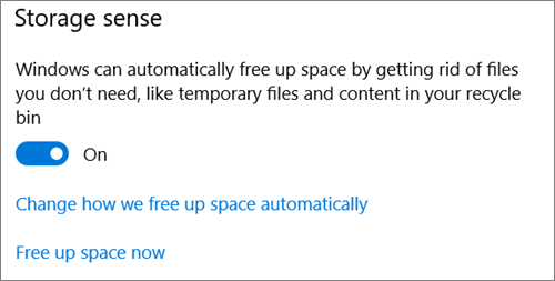 Use Storage Sense And Onedrive To Manage S