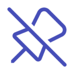 Microsoft Teams unpin icon