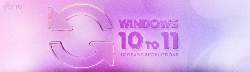 Windows 10 to 11 upgrade image