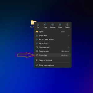 Windows EFS folder and file step 4