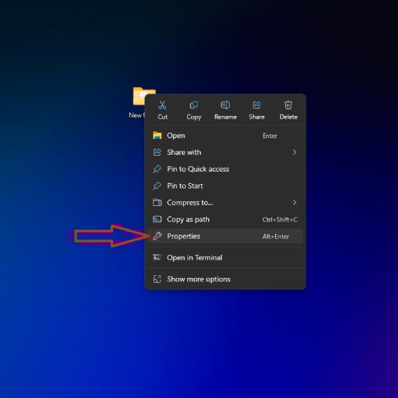 Windows EFS folder and file step 4