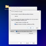 Windows EFS folder and file step 1