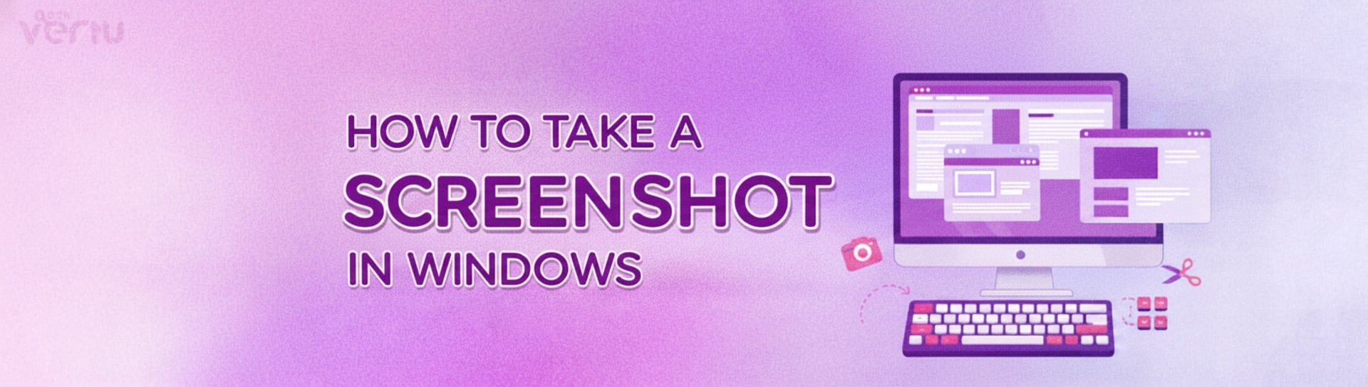 How to take a screenshot in Windows