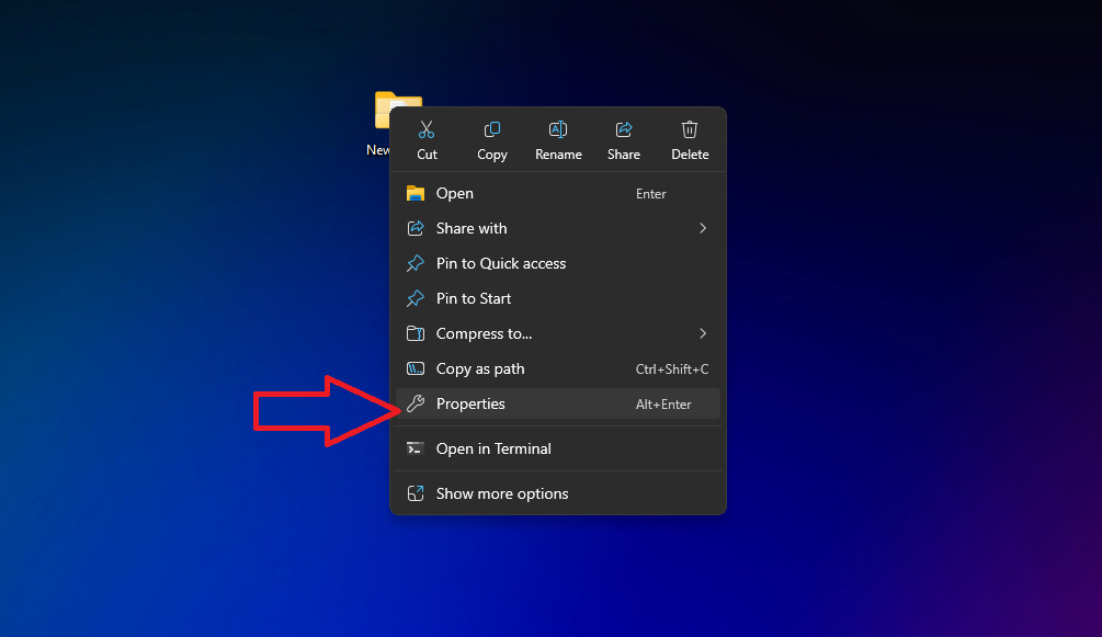NTFS permission step 1